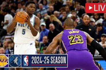 LA Lakers vs Minnesota Timberwolves LIVE | December 13, 2024 | Wolves vs Lakers LIVE NBA 2K25