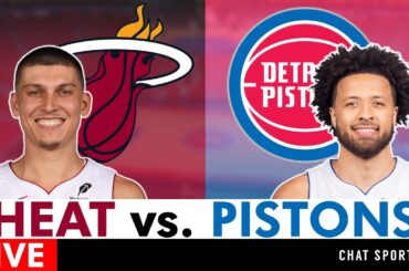 Heat vs. Pistons Live Streaming Scoreboard, Play-By-Play, Highlights | NBA League Pass Stream