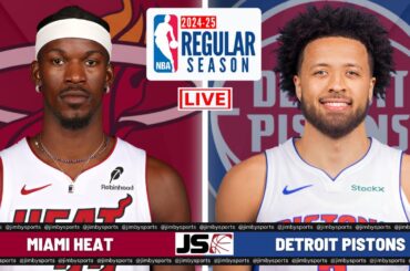 MIAMI HEAT VS DETROIT PISTONS | NBA LIVE TODAY 2024 FULL GAME SCOREBOARD