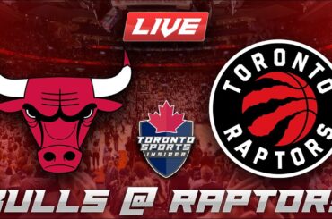 Chicago Bulls vs Toronto Raptors LIVE Stream Game Audio | NBA LIVE Stream Gamecast & Chat