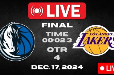NBA LIVE NOW | Dallas Mavericks vs Los Angeles Lakers | December 17, 2024 | 2K25