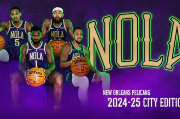 HYPE: New Orleans Pelicans 2024-25 NBA City Edition Uniform