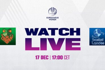 LIVE - Zabiny Brno v Basket Landes | EuroLeague Women 2024-25