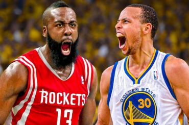 THE INSANE RIVALRY Between Golden State Warriors and Houston Rockets (2015-2019)