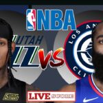 Utah Jazz vs Los Angeles Clippers | NBA Play by Play Live Scoreboard