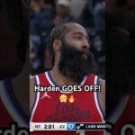 James Harden DROP 34 PTS in the 1st half! 🔥😤|#Shorts