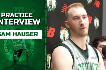 Sam Hauser: We Wanted to be in NBA Cup Championship | Celtics Practice