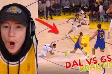 Reacting to Mavericks vs Warriors Regular Season Game!