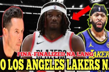 ROBERT WILLIAMS PINA FINALIZED NA LANG TO LOS ANGELES LAKERS NA SOLID BACKCOURT DUO TO