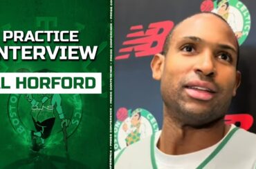 Al Horford on Becoming a 3PT Shooter | Celtics Practice 12-18