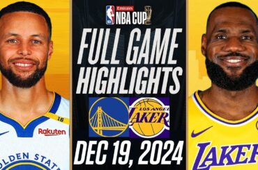 WARRIORS vs LAKERS FULL GAME HIGHLIGHTS DECEMBER 19, 2024 NBA FULL GAME HIGHLIGHTS TODAY 2K25