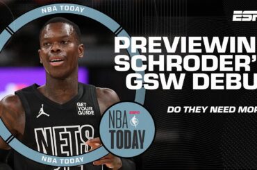 Can the addition of Dennis Schroder turn things around for Warriors? | NBA Today