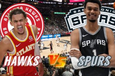 Atlanta Hawks vs San Antonio Spurs Live Play by Play & Scoreboard