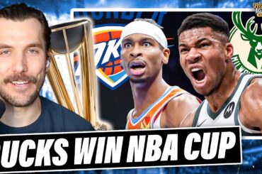 NBA Cup Reaction: Giannis & Bucks DOMINATE Thunder, Milwaukee is BACK, OKC exposed? | Hoops Tonight
