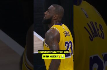 LeBron really owns all the records😭