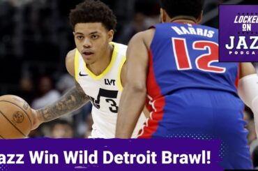 A night filled with a bit of everything and Utah Jazz pulled through