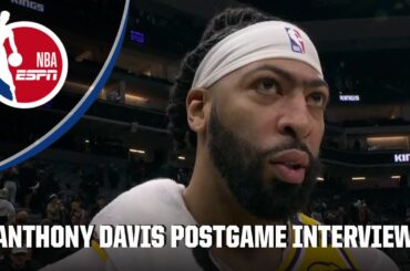 Anthony Davis recaps 20-20 game in Lakers’ win vs. Kings | NBA on ESPN