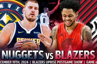 Anfernee Simons Buzzer Beater! | Portland Trail Blazers vs Denver Nuggets Recap | Postgame Show