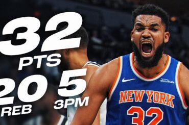 Karl-Anthony Towns’ DOMINANT PERFORMANCE in his Return to Minnesota! 😤| December 19, 2024