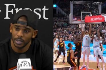 Chris Paul Speaks On Victor Wembanyama Self lob and what makes him different!!