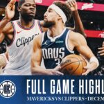 Dallas Mavericks Highlights vs. Los Angeles Clippers | December 21, 2024