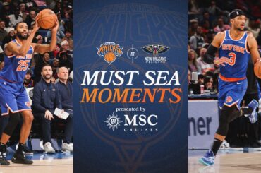 FULL Game Highlight: Knicks defeat New Orleans Pelicans on the road | December 21st, 2024