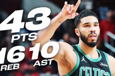 Jayson Tatum’s DOMINANT TRIPLE-DOUBLE Performance in the CHI! 😤| December 21, 2024