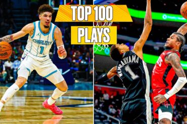 TOP 100 NBA PLAYS OF 2024-25 SEASON ! 🔥