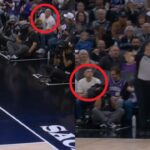 LeBron gets into it with Kings fan "over there sip the f**king beer and shut the f**k up"