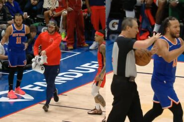 Pelicans ball boy gets tech for cleaning up wet spot mid-game 🤦‍♂️