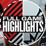TRAIL BLAZERS at SPURS | FULL GAME HIGHLIGHTS | December 21, 2024