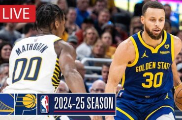 NBA LIVE! Golden State Warriors vs Indiana Pacers | December 23, 2024 | Pacers vs Warriors LIVE 2K25