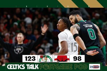 POSTGAME POD: Jayson Tatum has historic night in Chicago