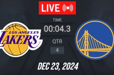 NBA LIVE! Los Angeles Lakers vs Golden State Warriors | December 23, 2024 Warriors vs LAL | 2K25