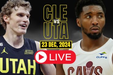 🔴LIVE : Cleveland Cavaliers vs Utah Jazz Full Game | NBA Live | DEC, 23 2024 | 2K24