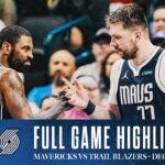Dallas Mavericks Highlights vs. Portland Trail Blazers | December 23, 2024