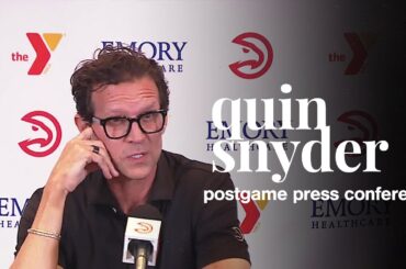 Hawks vs. Timberwolves Postgame Press Conference: Quin Snyder