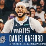 Daniel Gafford (23 Points) Highlights vs. Trail Blazers | December 23, 2024