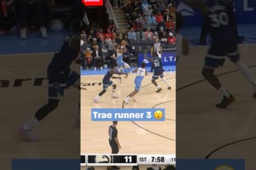 11 is FEELING it #nba #hawks #traeyoung #icetrae