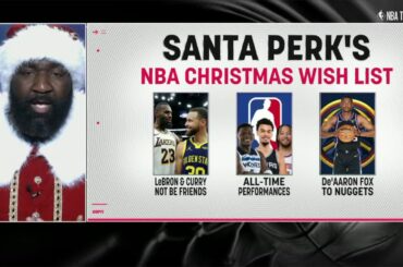 SANTA PERK'S NBA CHRISTMAS DAY WISH LIST 🎄 LeBron James & Steph Curry need to BATTLE! | NBA Today