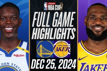 WARRIORS vs LAKERS FULL GAME HIGHLIGHTS | December 25, 2024 | NBA Full Game Highlights Today 2K25