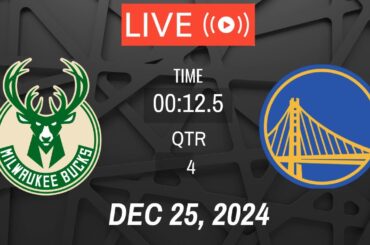 NBA LIVE! Milwaukee Bucks vs Golden State Warriors I December 25, 2024 Warriors vs Bucks 2K Live
