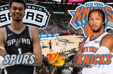 San Antonio Spurs vs New York Knicks Live Play by Play & Scoreboard