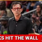 Atlanta Hawks collapse, run out of gas against Chicago Bulls, Trae Young, Jalen Johnson, Quin Snyder