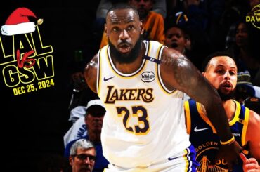 Los Angeles Lakers Full Team Highlights vs Warriors | Christmas 2024 | FreeDawkins