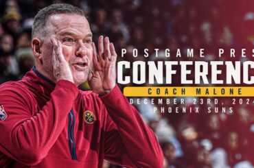 Coach Malone Full Postgame Press Conference vs. Suns 🎙 | 12/25/24