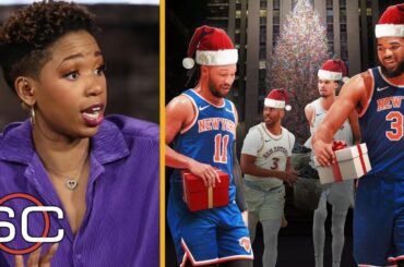 Mikal Bridges is the Christmas miracle! - ESPN "on fire" Knicks take down Wemby and Spurs 117-114