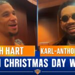 Josh Hart and Karl-Anthony Towns impressed by Victor Wembanyama in Christmas Day victory | SNY