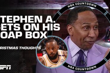 Stephen A. SOUNDS OFF on LeBron's GOAT status 🗣️ 'HE'S STILL NOT MICHAEL JORDAN!' | NBA on ESPN
