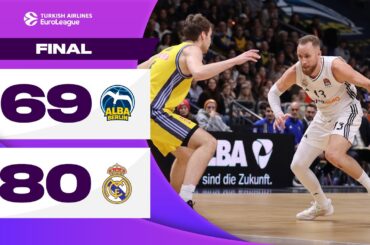 The WINNING RUN Continues | ALBA Berlin - Real Madrid | BASKETBALL HIGHLIGHTS R18